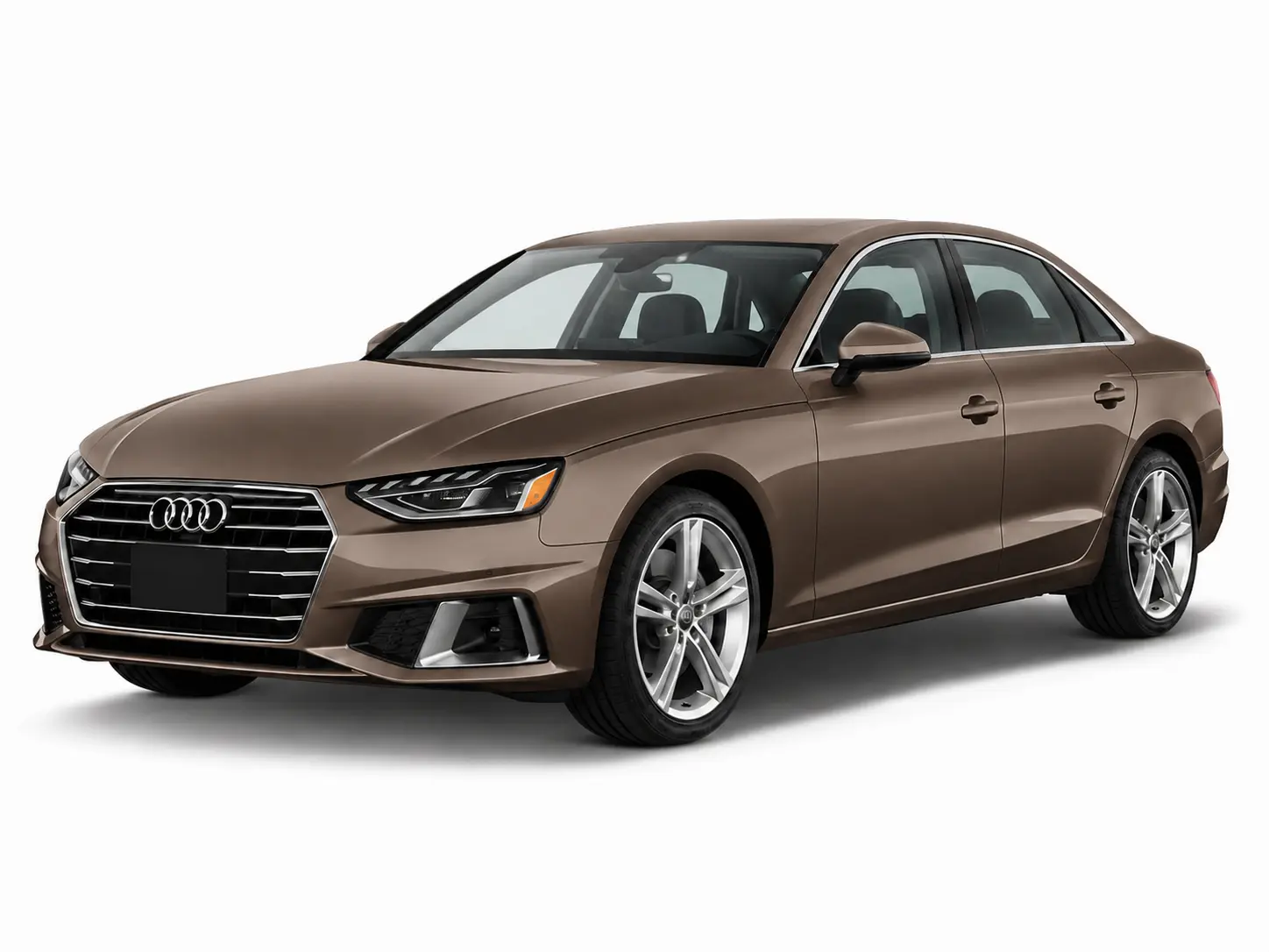 Коричнева Audi A4 B9 для тарифу перевірки авто від $15 000 до $25 000