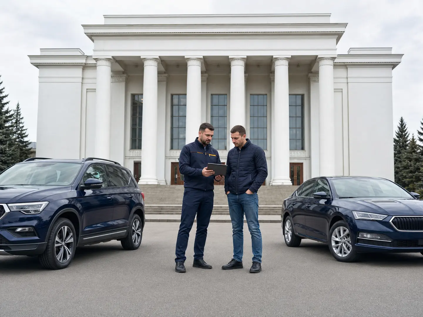 Порівняння автомобілів у центрі Хмельницького