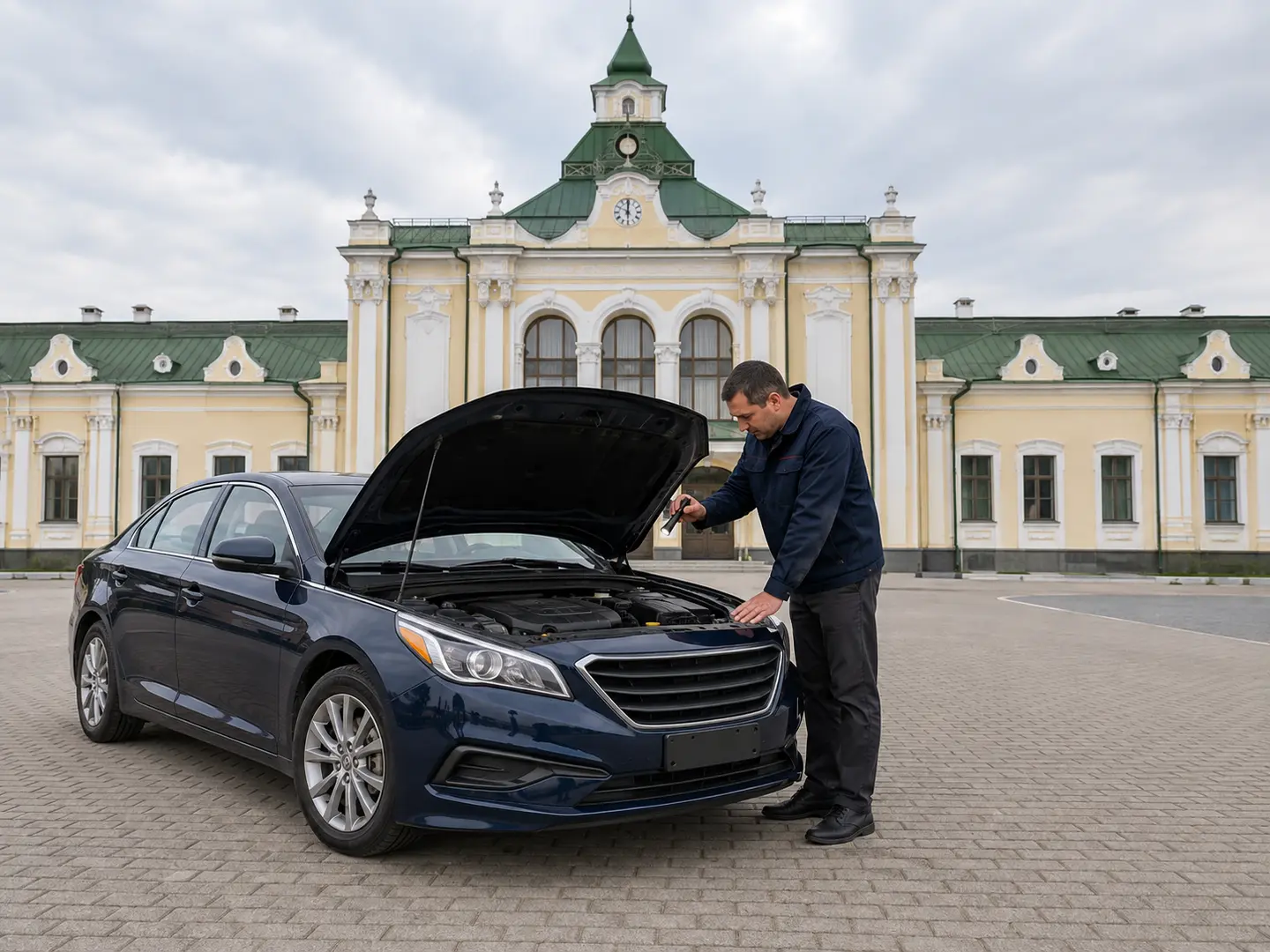Експерт перевіряє автомобіль перед покупкою у Ковелі