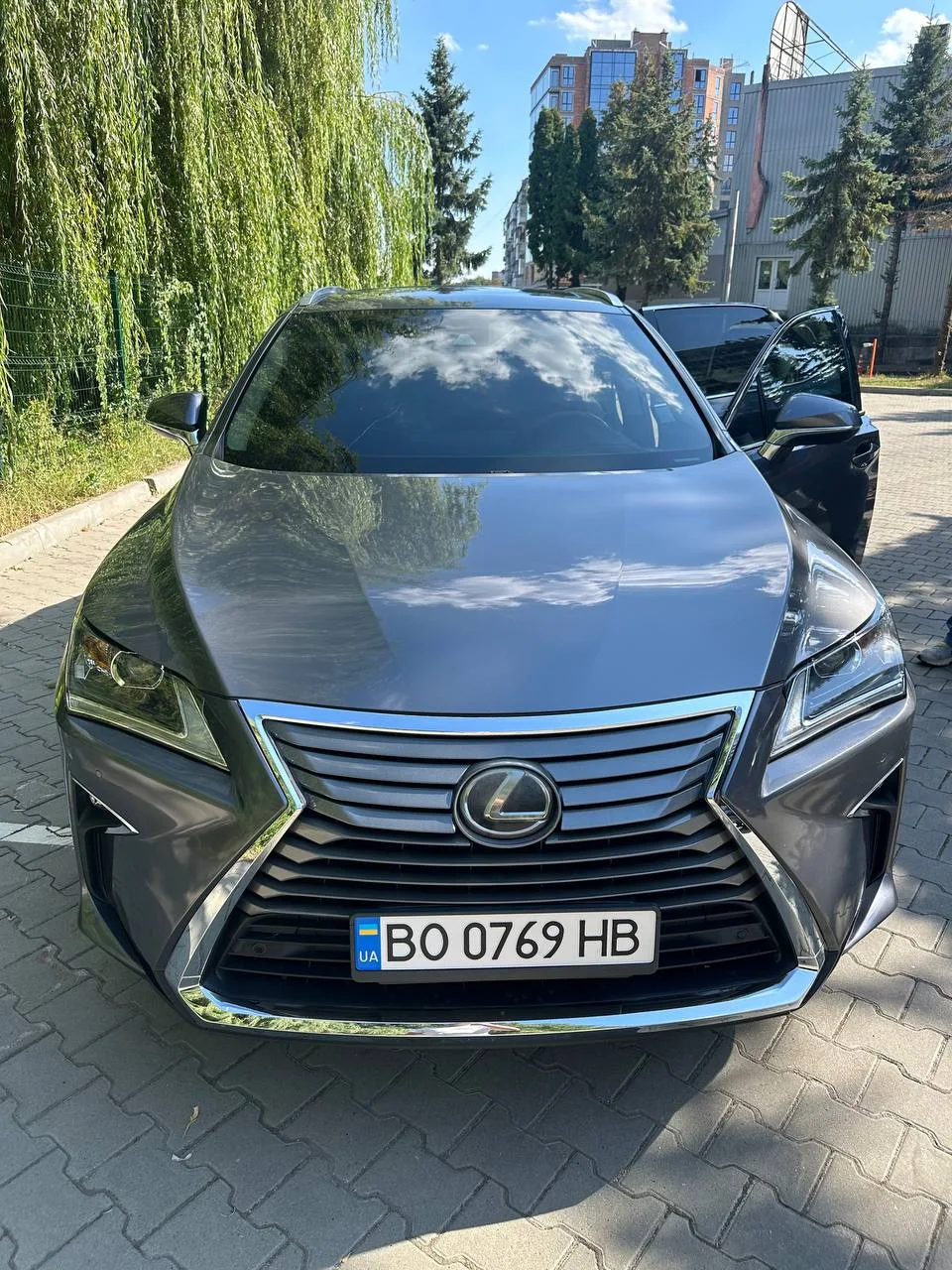 Lexus RX 2017 під час виїзної перевірки — загальний вигляд спереду