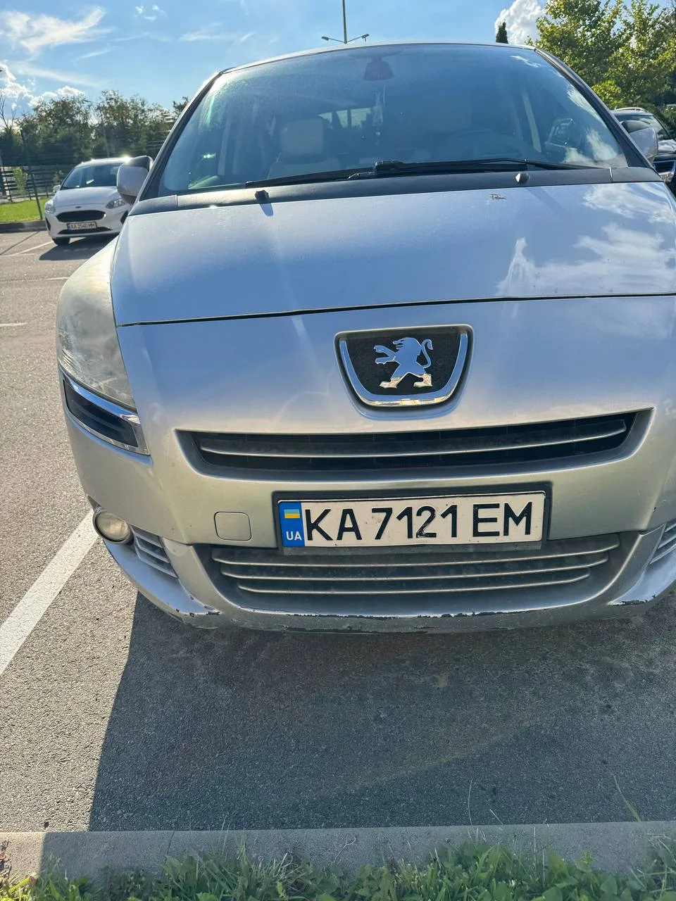 Peugeot 5008 2010 під час виїзної перевірки — загальний вигляд спереду