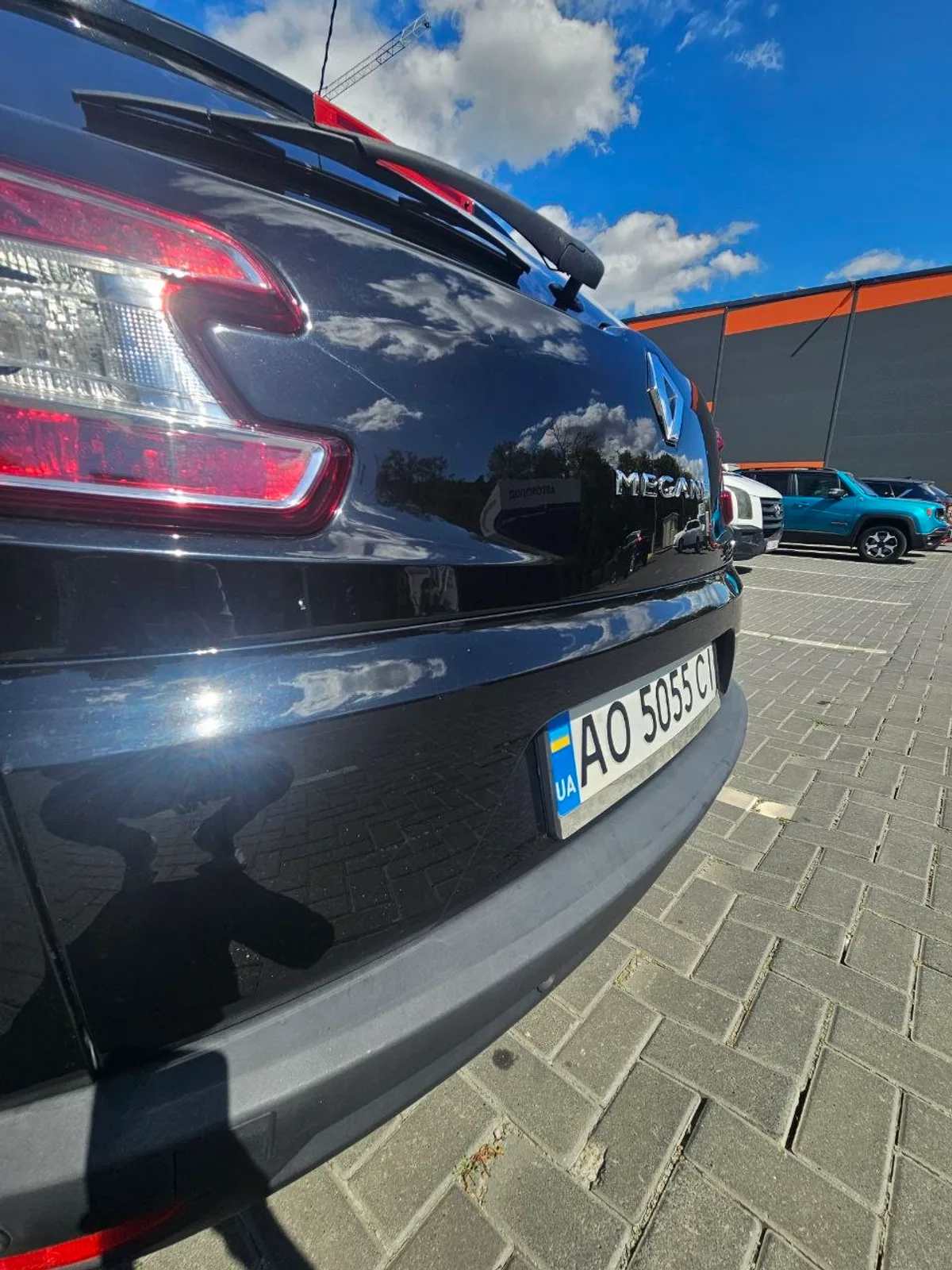 Renault Megane 2012 на виїзному огляді — вигляд ззаду