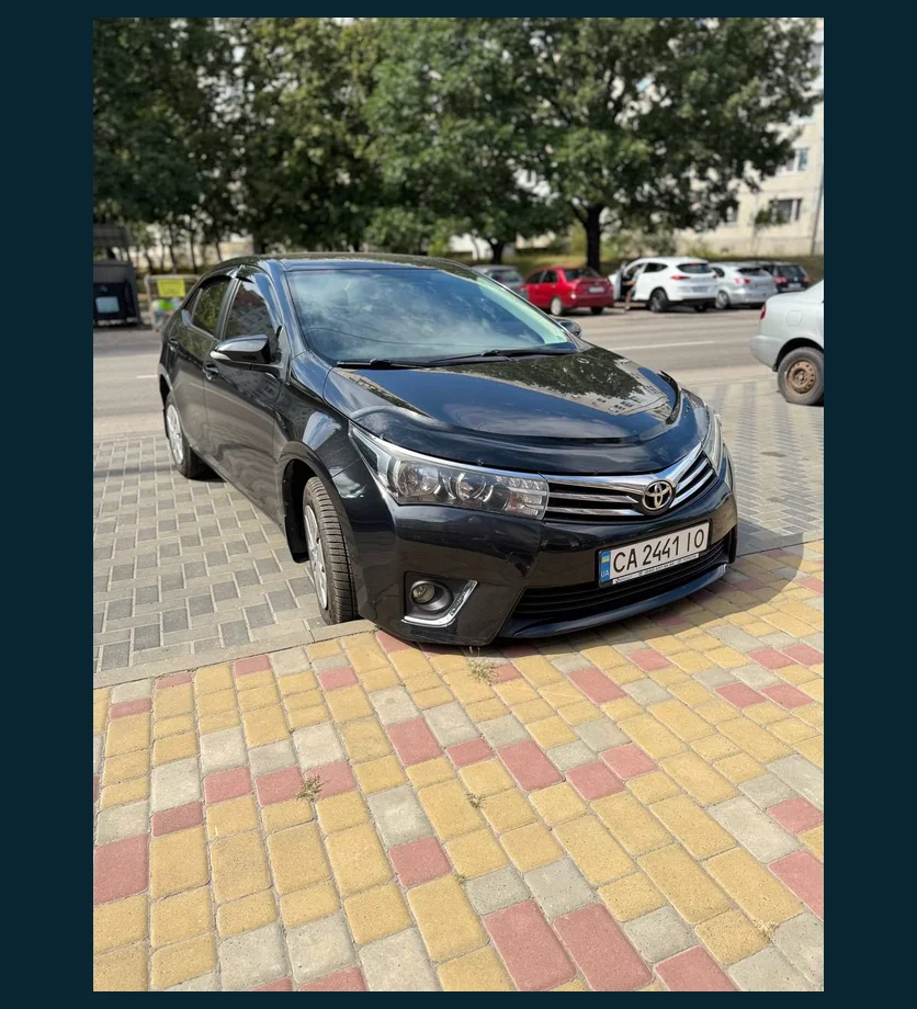 Toyota Corolla 2013 під час виїзної перевірки